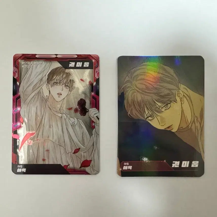 [BUNJANG] Resin AR Trading Card ver.2 Kwon Mi-eum (Regular, Special) Bundle Set / 레진 AR 트레이딩 카드 ver.2 권미음(일반, 스페셜)