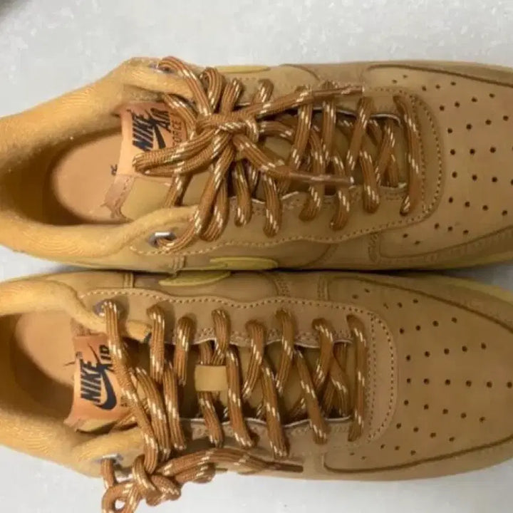 [BUNJANG] Nike Air Force 1 Tan/Brown Sneakers / 나이키 에어포스1 탄/브라운 스니커즈