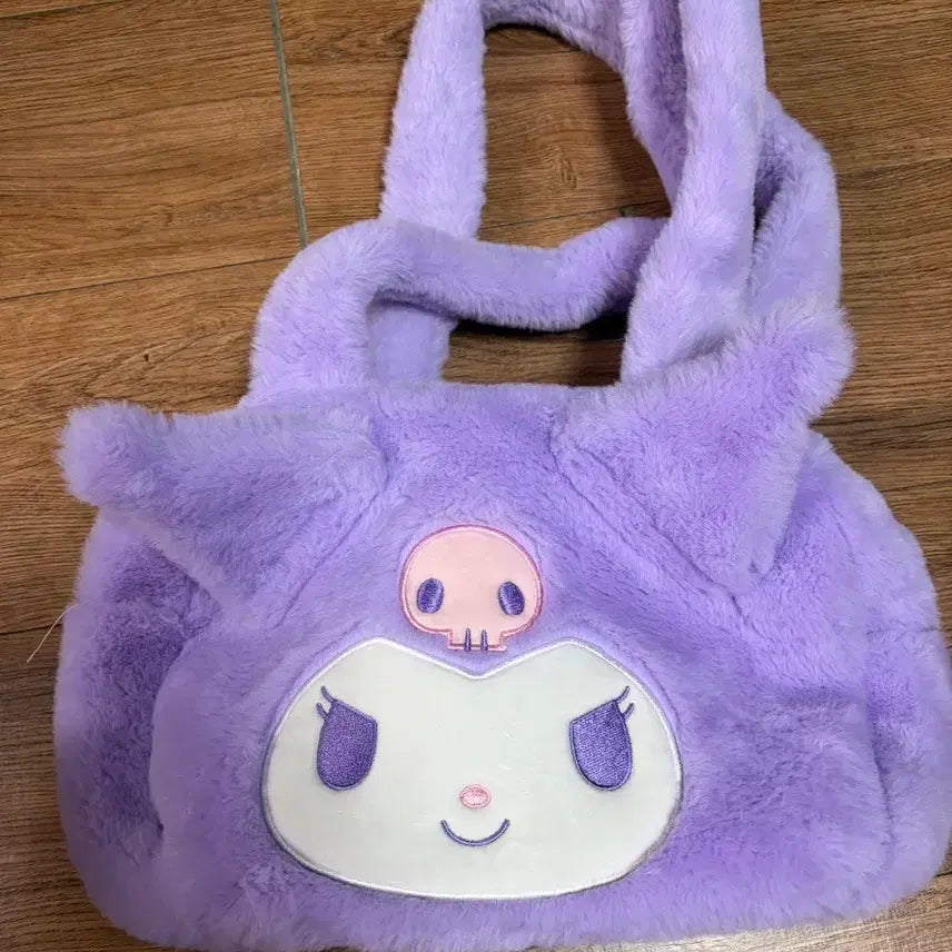 [BUNJANG] Kuromi Sanrio Fluffy Bag / 쿠로미 보송보송 산리오 가방