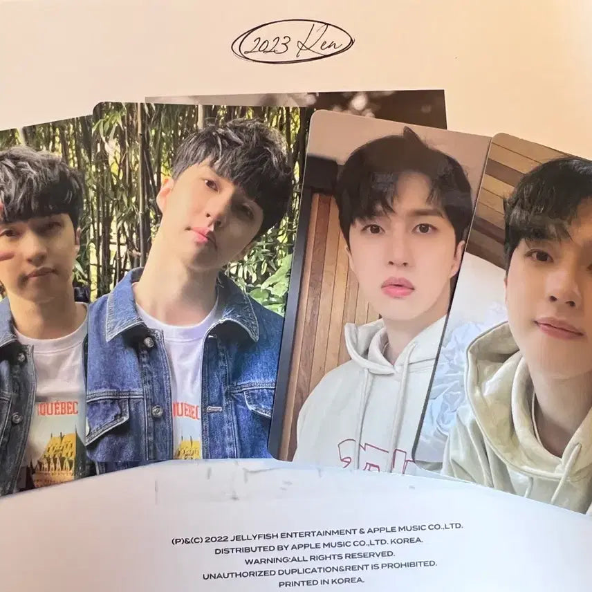 [BUNJANG] VIXX Ken 2023 Personal Signature Merch / 빅스 켄 2023 개인시그