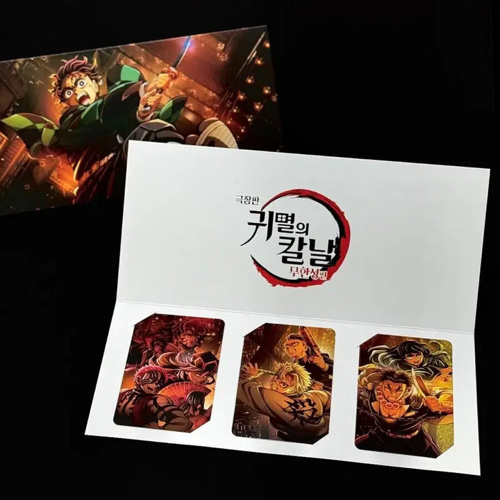 [BUNJANG] Demon Slayer: Mugen Train Exclusive Bundle Set PET Standee / 귀멸의 칼날 무한성 특전 일괄