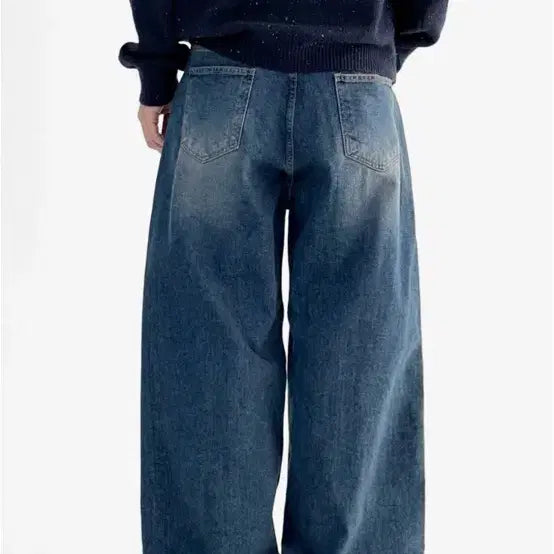 [SOLD OUT] 1206Studio 블루 밀크 와이드 데님 팬츠