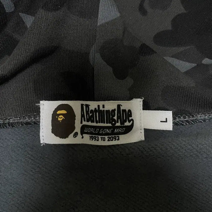 [BUNJANG] BAPE Shark Hoodie Black L / 베이프 샤크후드 흑계 L