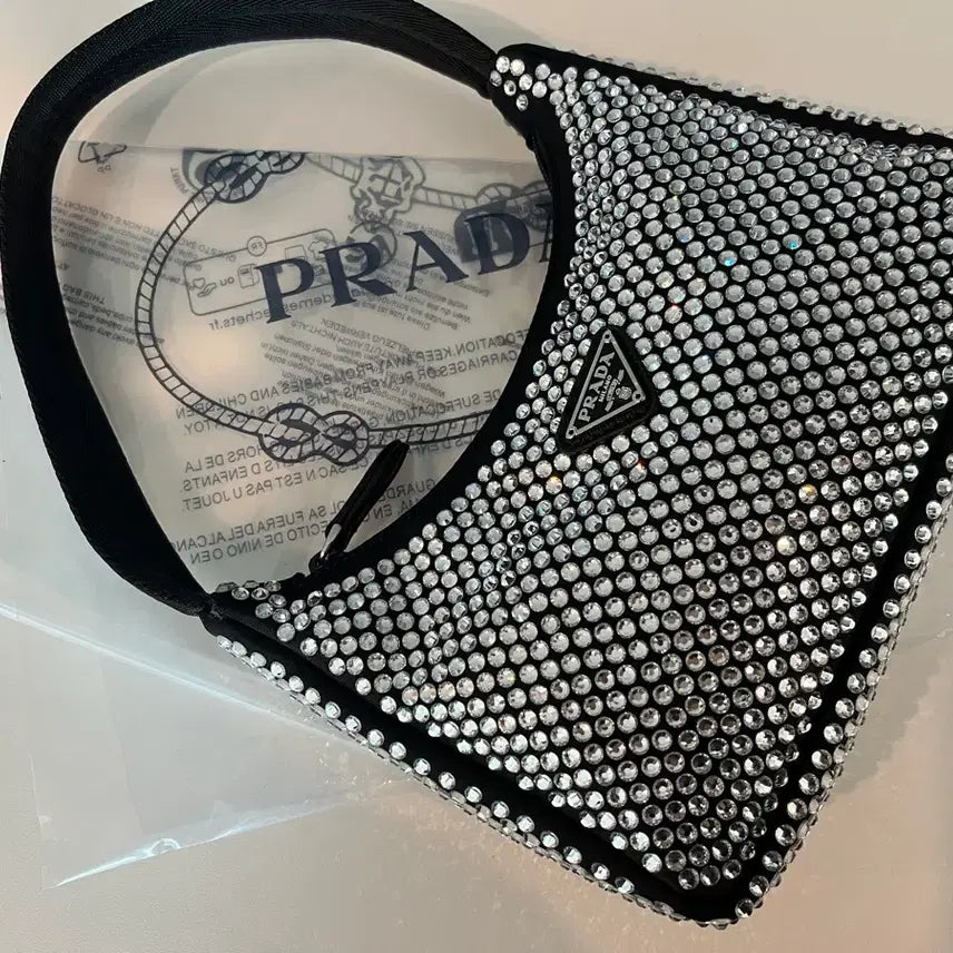 [BUNJANG] Crystal Shoulder Bag / 크리스탈 숄더백새상품