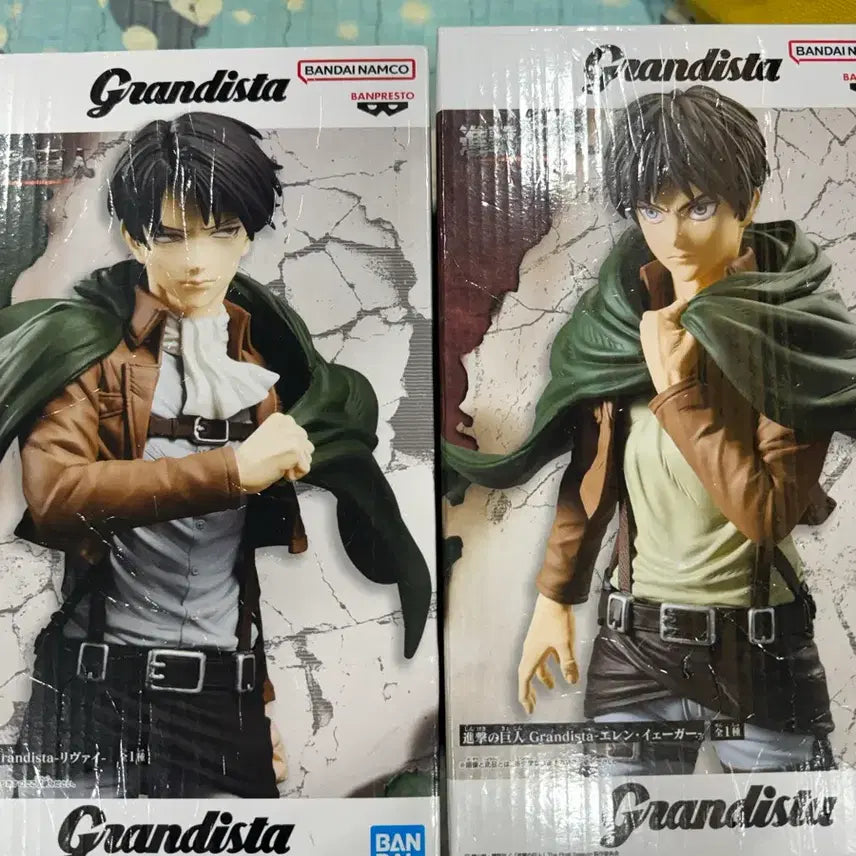 [BUNJANG] Grandista Eren &amp; Levi Bundle (Sealed) / 그란디스타 에렌+리바이 미개봉 팔아요