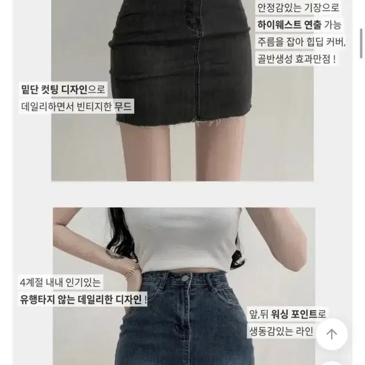 [BUNJANG] Avery Denim Skirt / 에이블리 청치마