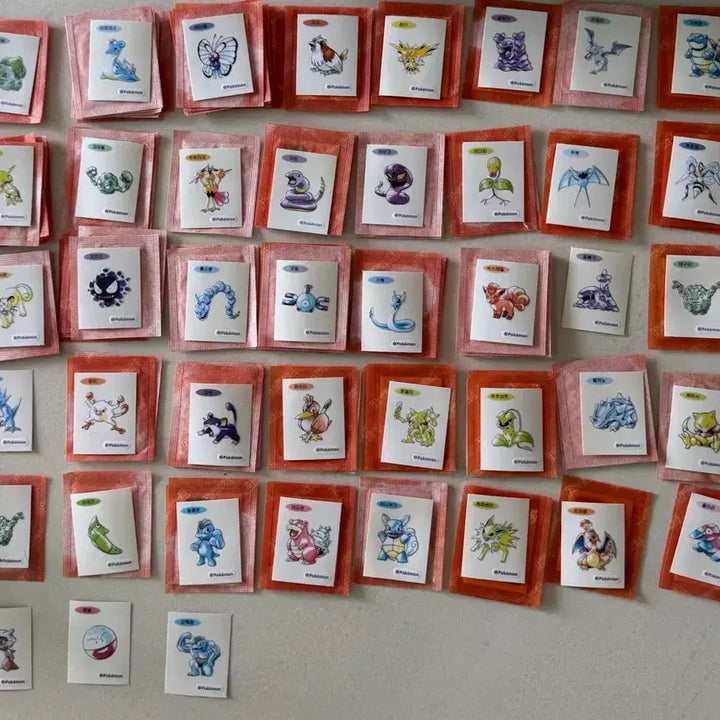 [BUNJANG] Pokemon 30th Anniversary Art Seal Collection / 포켓몬띠부씰 30주년 아트씰 38종