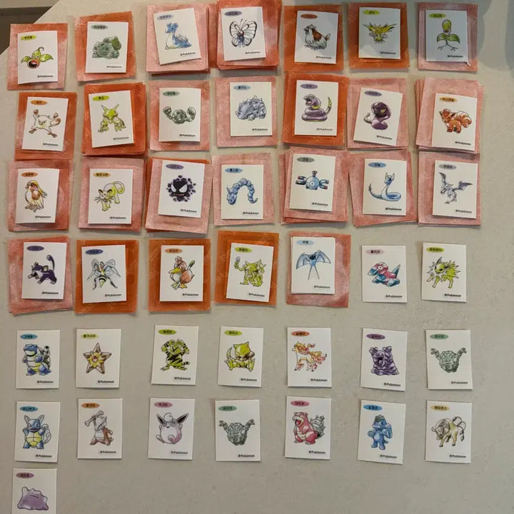 [BUNJANG] Pokemon 30th Anniversary Art Seal Collection / 포켓몬띠부씰 30주년 아트씰 38종