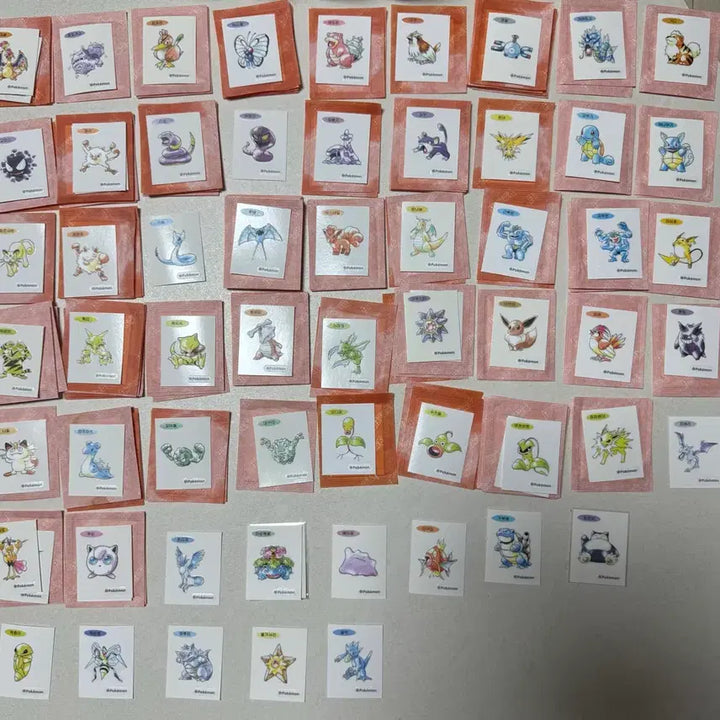 [BUNJANG] Pokemon 30th Anniversary Art Seal Collection / 포켓몬띠부씰 30주년 아트씰 38종