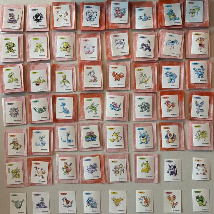 [BUNJANG] Pokemon 30th Anniversary Art Seal Collection / 포켓몬띠부씰 30주년 아트씰 38종