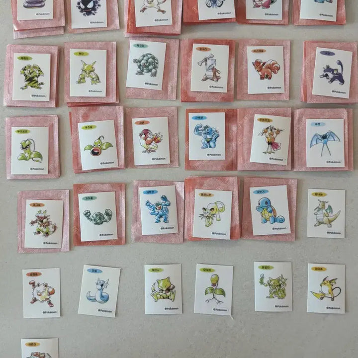 [BUNJANG] Pokemon 30th Anniversary Art Seal Collection / 포켓몬띠부씰 30주년 아트씰 38종
