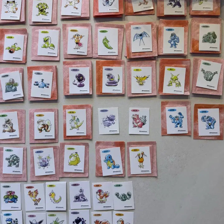 [BUNJANG] Pokemon 30th Anniversary Art Seal Collection / 포켓몬띠부씰 30주년 아트씰 38종