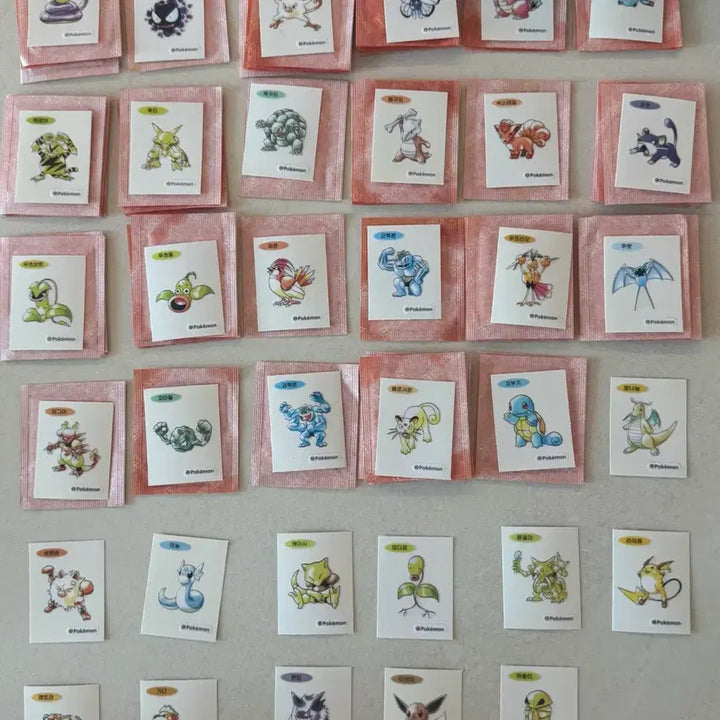 [BUNJANG] Pokemon 30th Anniversary Art Seal Bundle / 포켓몬 띠부씰 30주년 아트씰판매
