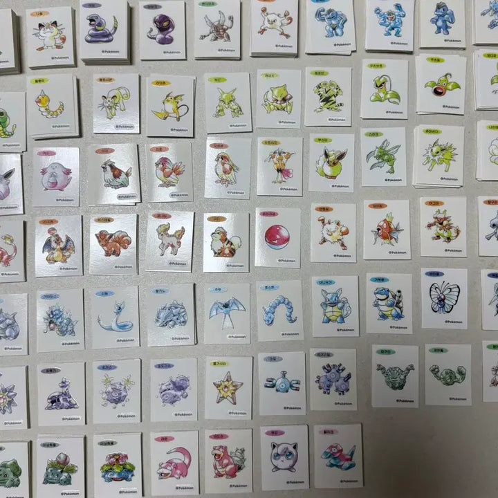 [BUNJANG] Pokemon 30th Anniversary Art Seal Bundle / 포켓몬 띠부씰 30주년 아트씰판매