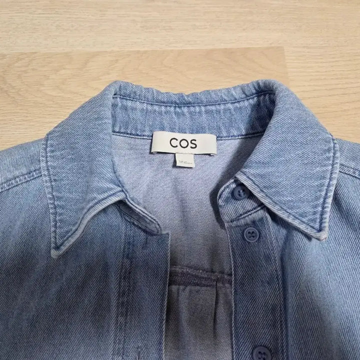 [BUNJANG] COS Denim Short Sleeve Shirt / 코스 반팔 데님셔츠s