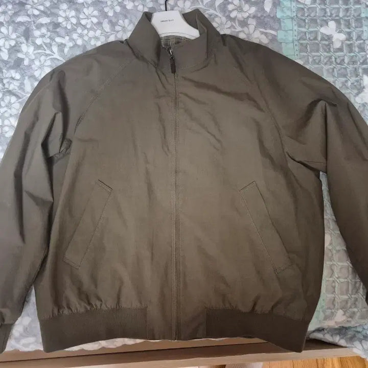 [BUNJANG] Uniqlo Harrington Jacket Olive XL / (XL)유니클로 헤링턴 자켓 올리브