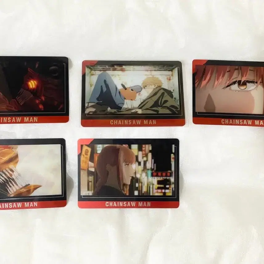 [BUNJANG] Chainsaw Man Denji Pochita Makima Bundle Set Cards / 일괄) 체인소맨 카드 덴지 포치타 마키마