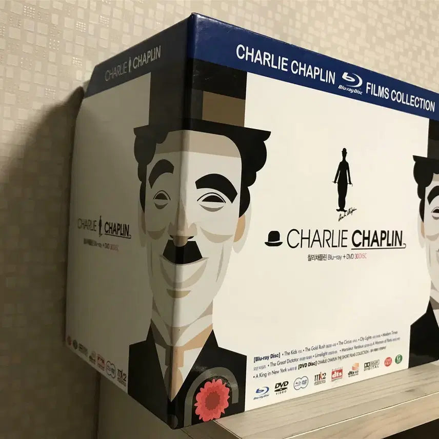 [BUNJANG] Charlie Chaplin Collection Full Package (Limited Edition) / [블루레이]찰리채플린 컬렉션 풀패키지(30disc: 10BD 20DVD)