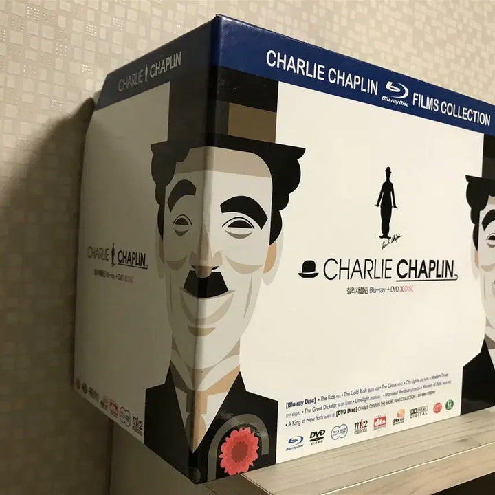 [BUNJANG] Charlie Chaplin Collection Full Package (Limited Edition) / [블루레이]찰리채플린 컬렉션 풀패키지(30disc: 10BD 20DVD)
