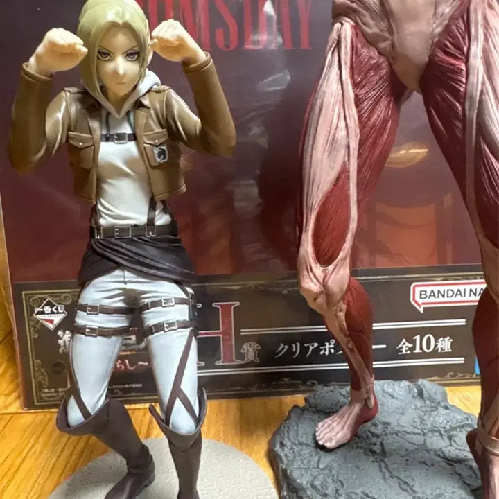 [BUNJANG] Attack on Titan Female Titan Leonhart A &amp; B Prize Figures / 진격의거인 여성형거인 애니레온하트 A상 B상 서비스