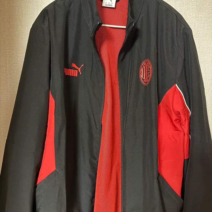 [BUNJANG] Puma AC Milan Serie A Windbreaker / 푸마 바람막이 세리에 A AC밀란