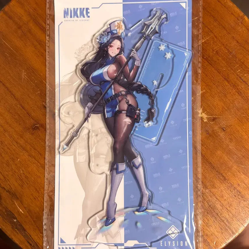 [BUNJANG] NIKKE Maiden Ice Rose Acrylic Stand (Sealed) / (미개봉) 니케 NIKKE 메이든 - 아이스로즈 아크릴스탠드 양도 판매