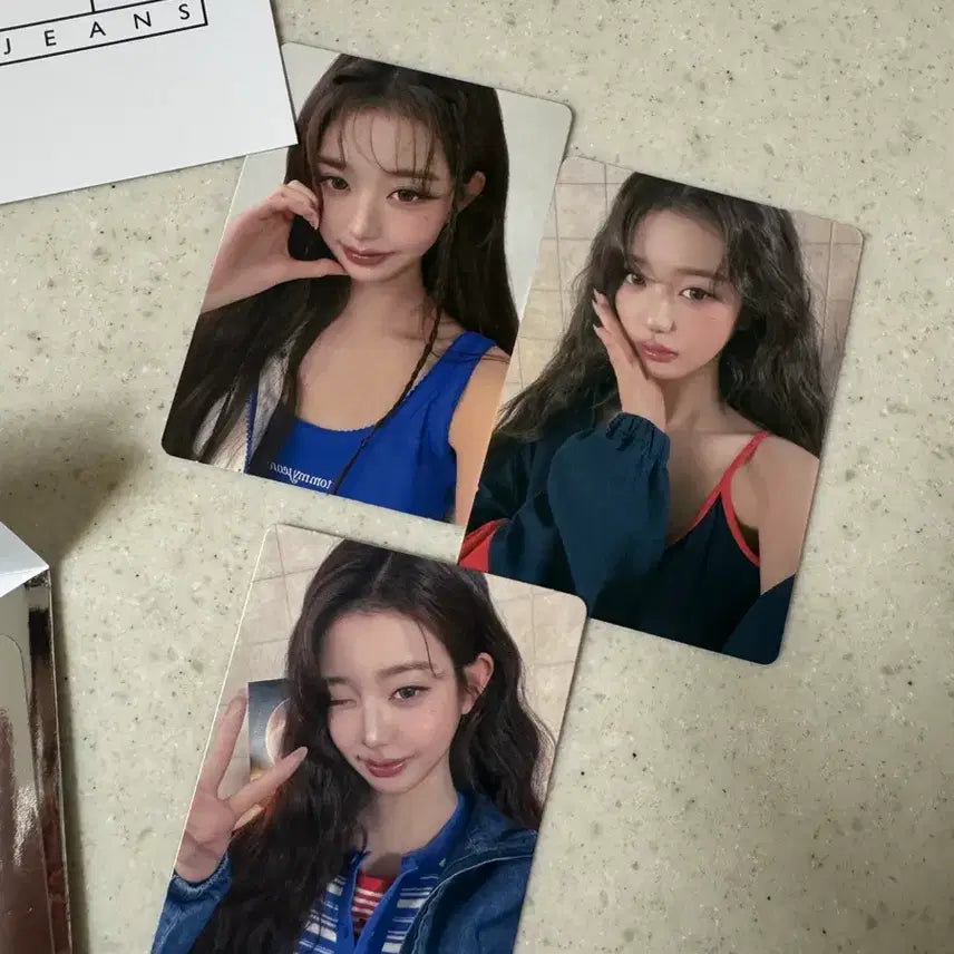 [BUNJANG] IVE Jang Wonyoung Tommy Photocard Set (3 pcs, Sealed) / 장원영 타미 포카 미개봉새상품 3장세트