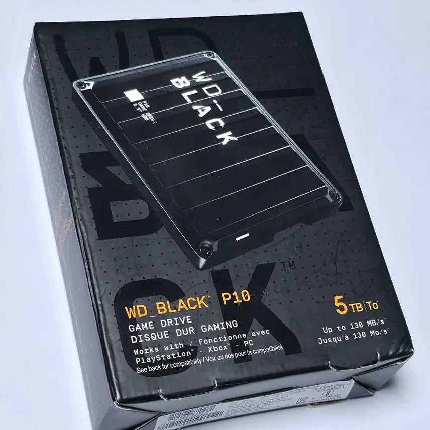 [BUNJANG] WD BLACK P10 5TB Portable External Hard Drive / 새 제품! WD BLACK P10 5TB 포터블 외장하드 