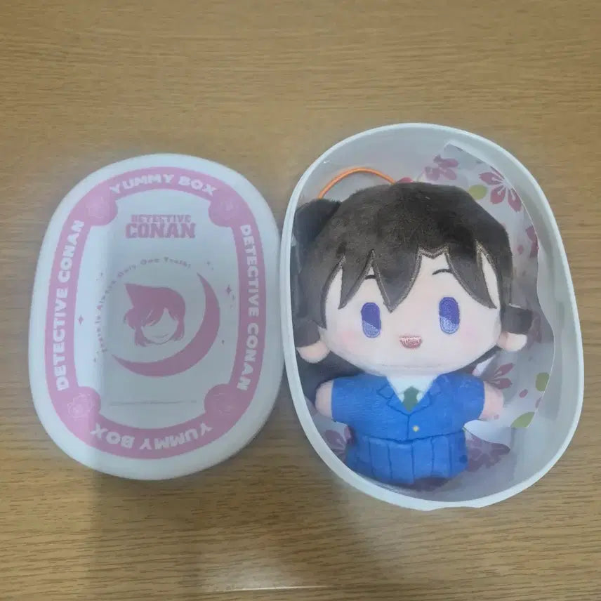[BUNJANG] Detective Conan Ran Mouri Lunchbox Plush Doll / 명탐정 코난 미란이 도시락 인형
