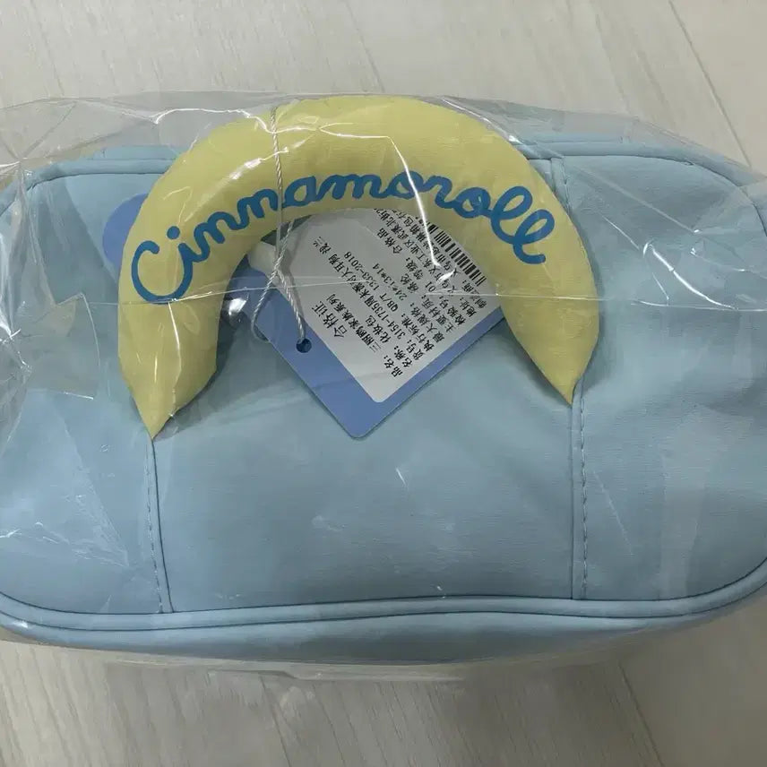 [BUNJANG] Sanrio Cinnamoroll Sky Blue Pouch Handbag / 산리오 시나모롤 하늘색 파우치 손가방 가방