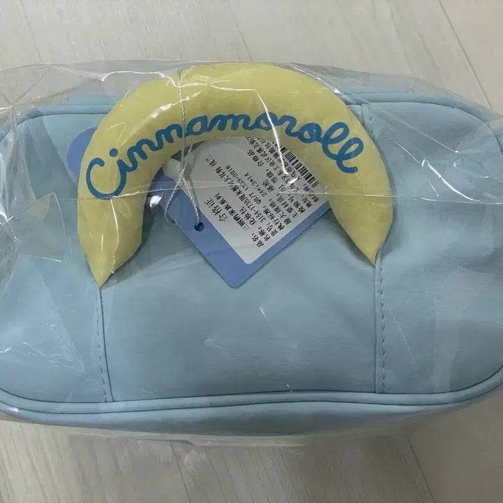 [BUNJANG] Sanrio Cinnamoroll Sky Blue Pouch Handbag / 산리오 시나모롤 하늘색 파우치 손가방 가방