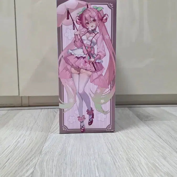 [BUNJANG] Taito Sakura Miku Cherry Blossom Dress Version Figure (Sealed) / 미개봉 정품) 사쿠라 미쿠 AMP+ 피규어 / 벚꽃 드레스 버젼