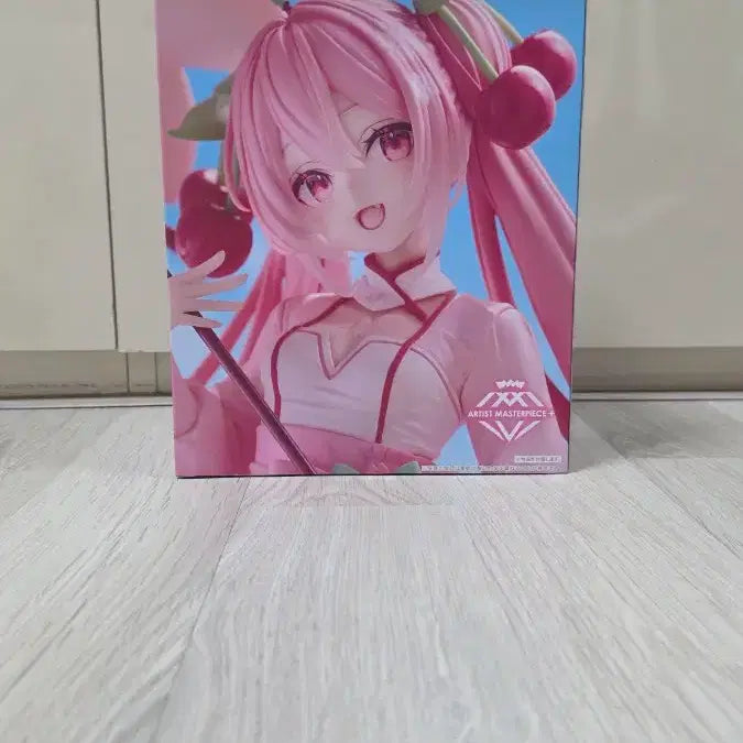[BUNJANG] Taito Sakura Miku Cherry Blossom Dress Version Figure (Sealed) / 미개봉 정품) 사쿠라 미쿠 AMP+ 피규어 / 벚꽃 드레스 버젼