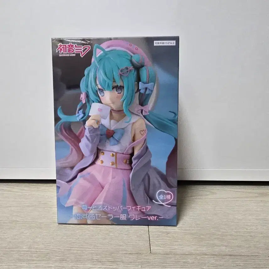 [BUNJANG] Hatsune Miku Sailor Uniform Ver. Noodle Stopper Figure / 하츠네 미쿠 스토퍼 피규어 세일러복ver.