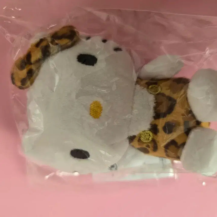 [BUNJANG] Hello Kitty Leopard Print Plush Charm / 헬로키티 호피 인형 키링 원시 키티