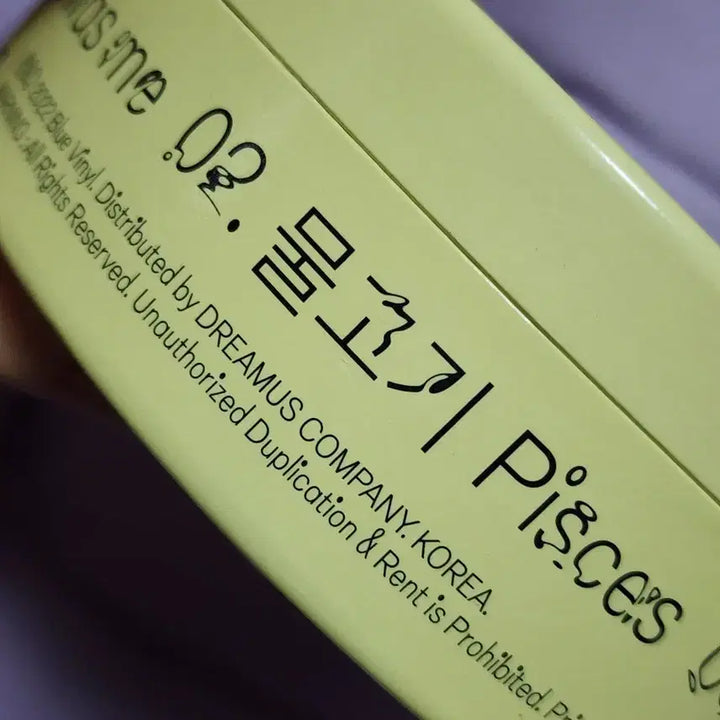 [BUNJANG] Yerin Baek Pisces Album (Reissue) / 백예린 물고기 앨범