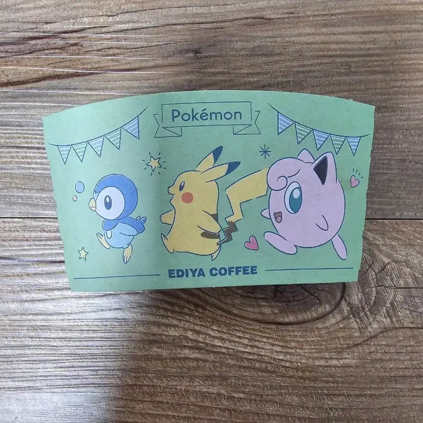 [BUNJANG] Ediya x Pokémon Cup Holder (Pikachu, Tinkaton, Jigglypuff) / 이디야 포켓몬 컵홀더 나눔