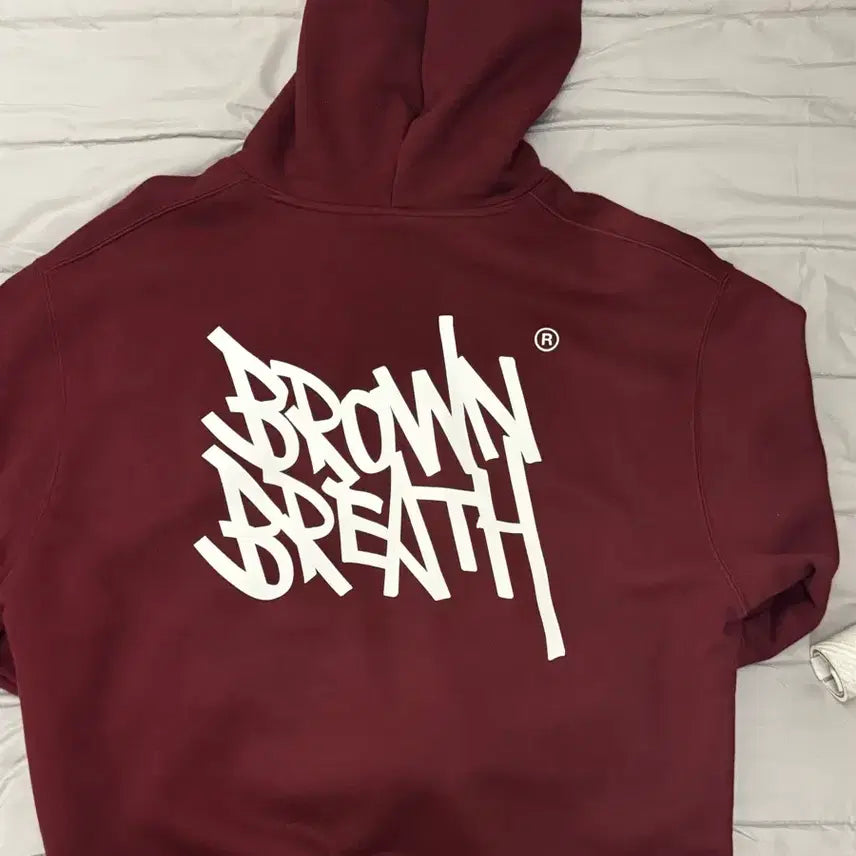 [BUNJANG] Brownbreath Logo Hoodie / 브라운브레스 후드티