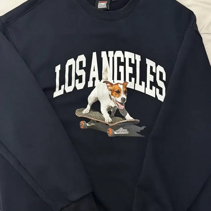 [BUNJANG] Dog Printing Sweatshirt / 맨투맨