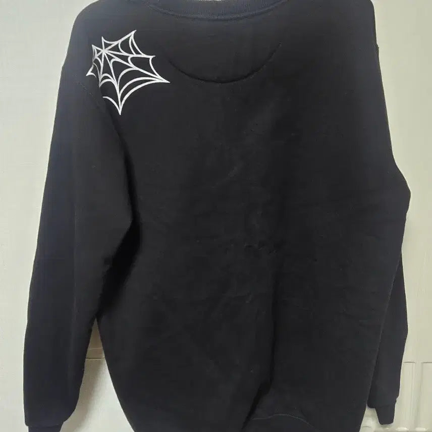[BUNJANG] L.LAMO Spider Graphic Fleece Sweatshirt (L) / L.LAMO(엘라모) 기모맨투맨 팝니다.(택배포함가격)
