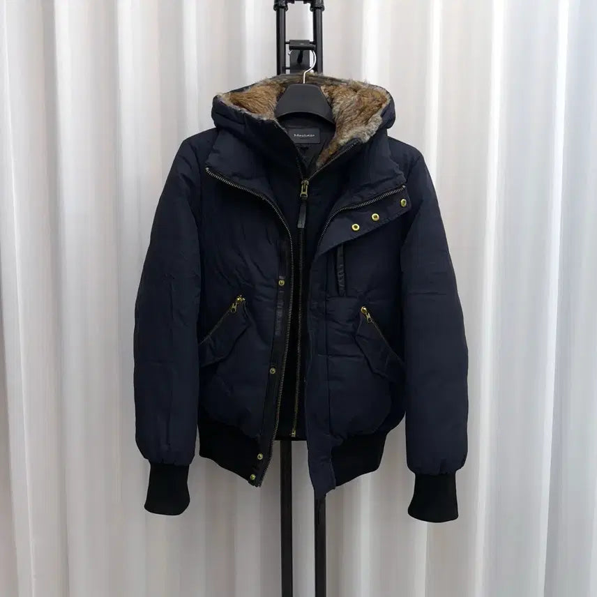 [BUNJANG] Mackage Dixon Padded Jacket Navy Gold / [백화점판 / 36] 맥케이지 딕슨 패딩 네이비 금장