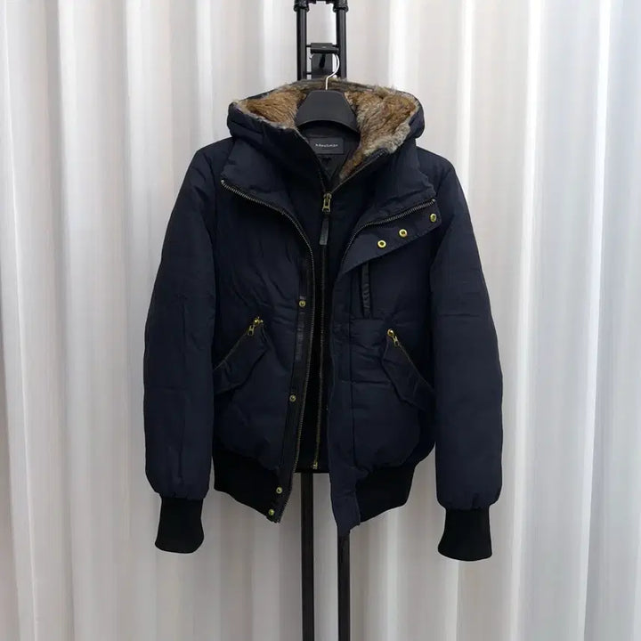 [BUNJANG] Mackage Dixon Padded Jacket Navy Gold / [백화점판 / 36] 맥케이지 딕슨 패딩 네이비 금장
