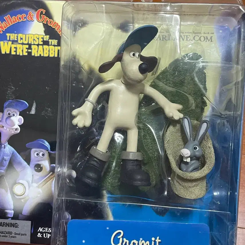 [BUNJANG] Wallace &amp; Gromit Gromit Action Figure (Sealed) / 월레스와 그로밋 그로밋 액션 피규어 미개봉