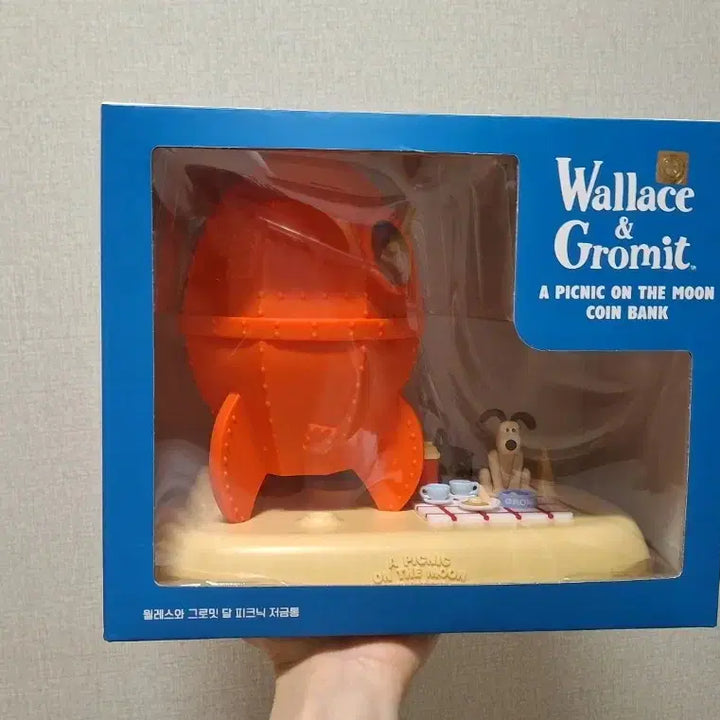 [BUNJANG] Wallace &amp; Gromit Moon Picnic Piggy Bank / 할인)월레스와 그로밋 달 피크닉 저금통