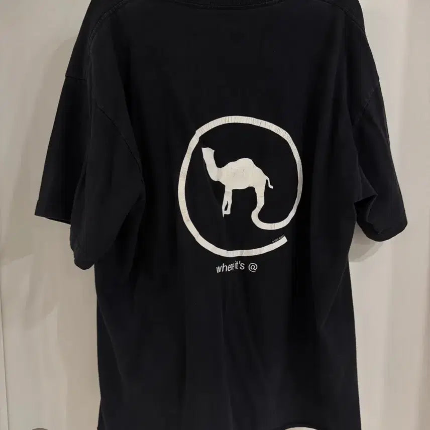 [BUNJANG] 90s Camel Where its Promo T-shirt / 90s 카멜 Where its 프로모 티셔츠