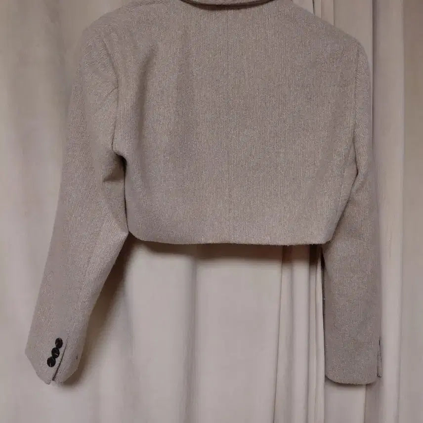 [BUNJANG] AfterMonday Crop Jacket Beige / 애프터먼데이 크롭자켓