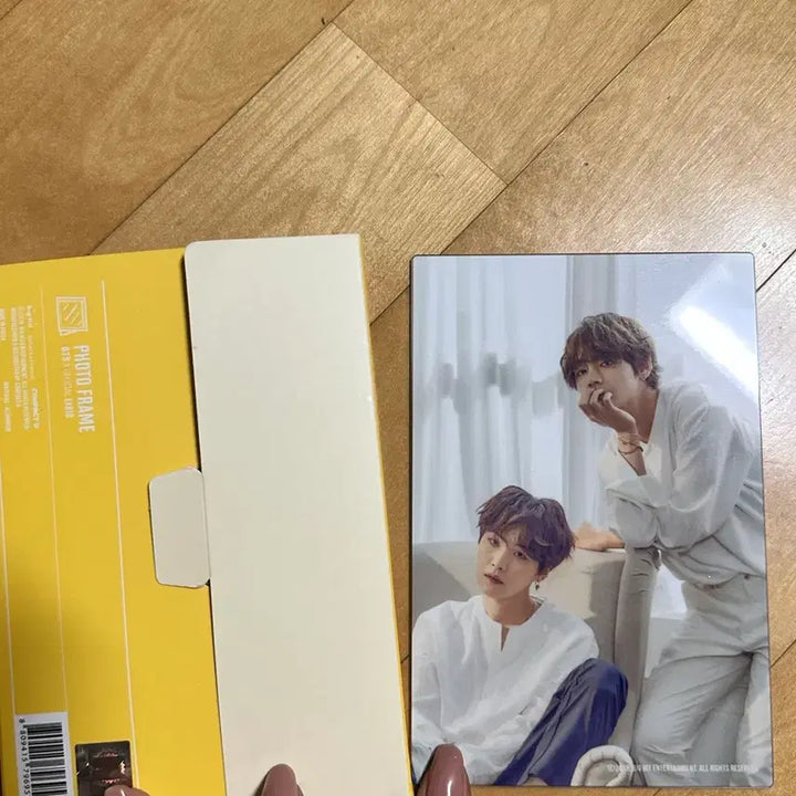 [BUNJANG] BTS Exhibition Photo Frame Postcard Set Bookmark / BTS 오늘 전시회 포토프레임 엽서세트 북마크 판매