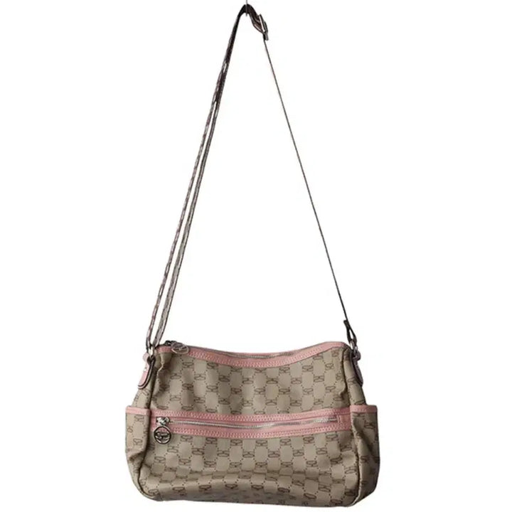 [BUNJANG] SAVOY Vintage Logo Pattern Shoulder Bag / SAVOY 빈티지로고패턴백 갸루 Y2K 2000