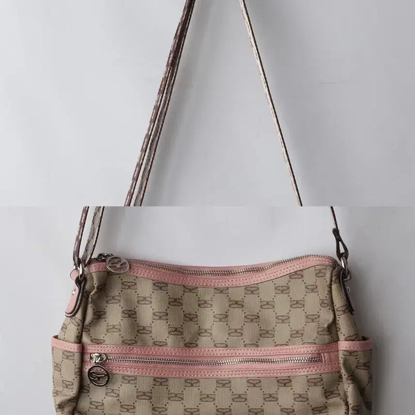 [BUNJANG] SAVOY Vintage Logo Pattern Shoulder Bag / SAVOY 빈티지로고패턴백 갸루 Y2K 2000