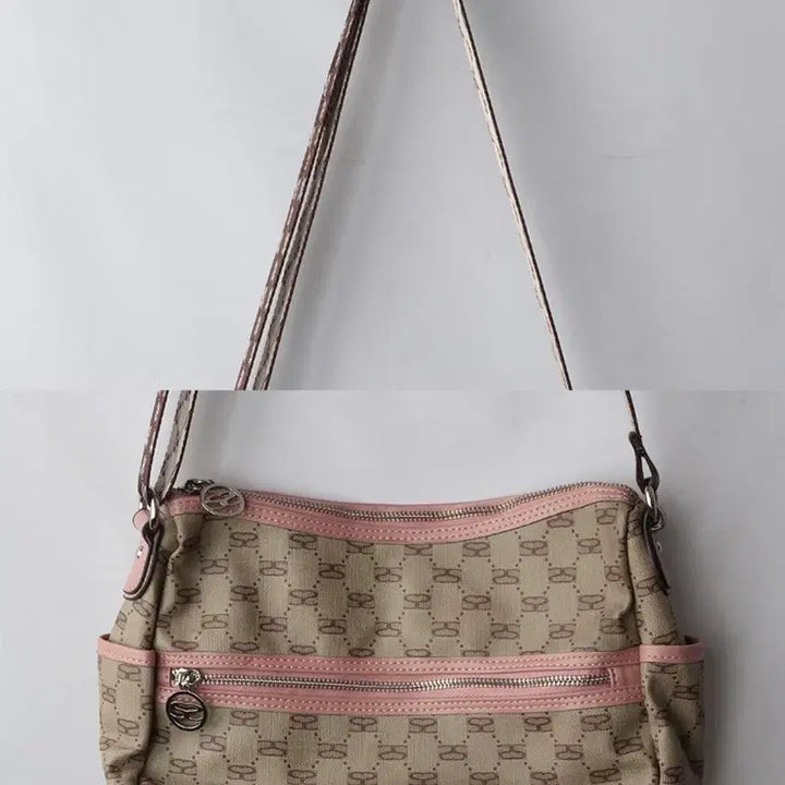 [BUNJANG] SAVOY Vintage Logo Pattern Shoulder Bag / SAVOY 빈티지로고패턴백 갸루 Y2K 2000